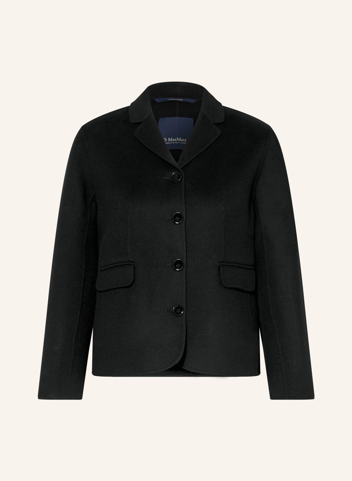 S Max Mara Marynarka Magia schwarz