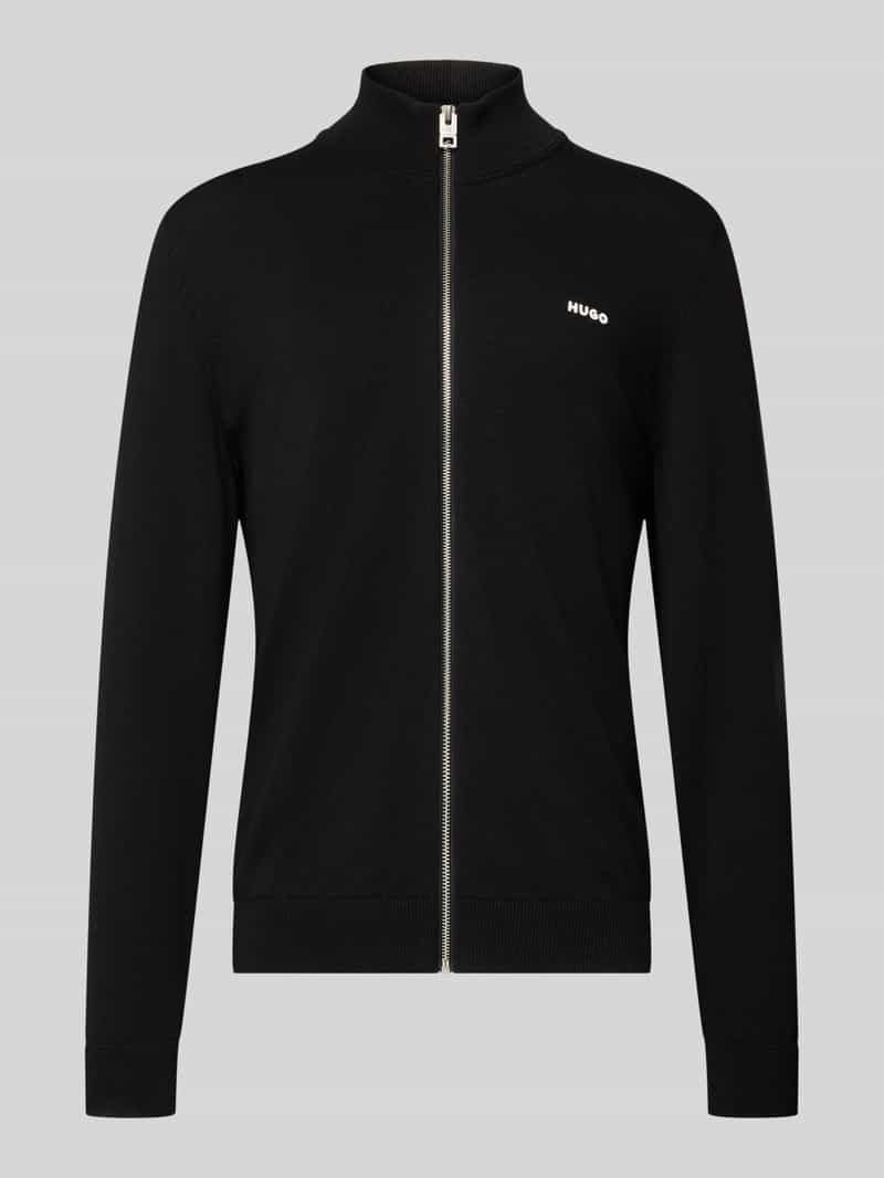 Kurtka z dzianiny o kroju regular fit z czystej bawełny model ‘SAN JACOMO’