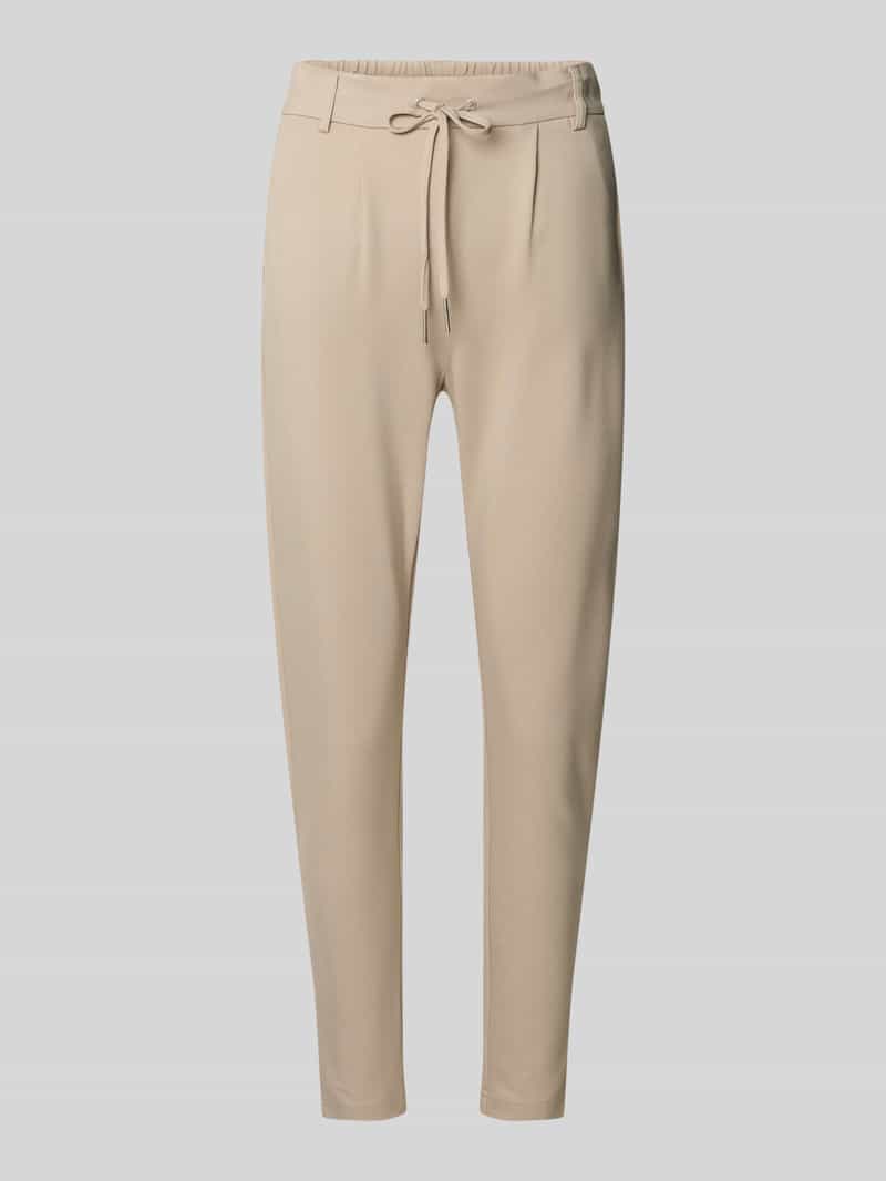 Spodnie dresowe o kroju regular fit z mieszanki wiskozy ‘POPTRASH LIFE’