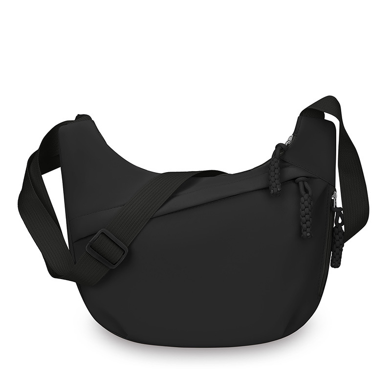 TEMU Przestronna torba crossbody dla kobiet, łatwa i wszechstronna torba na ramię, wielofunkcyjna codzienna torba typu dumpling, jednokolorowa torba