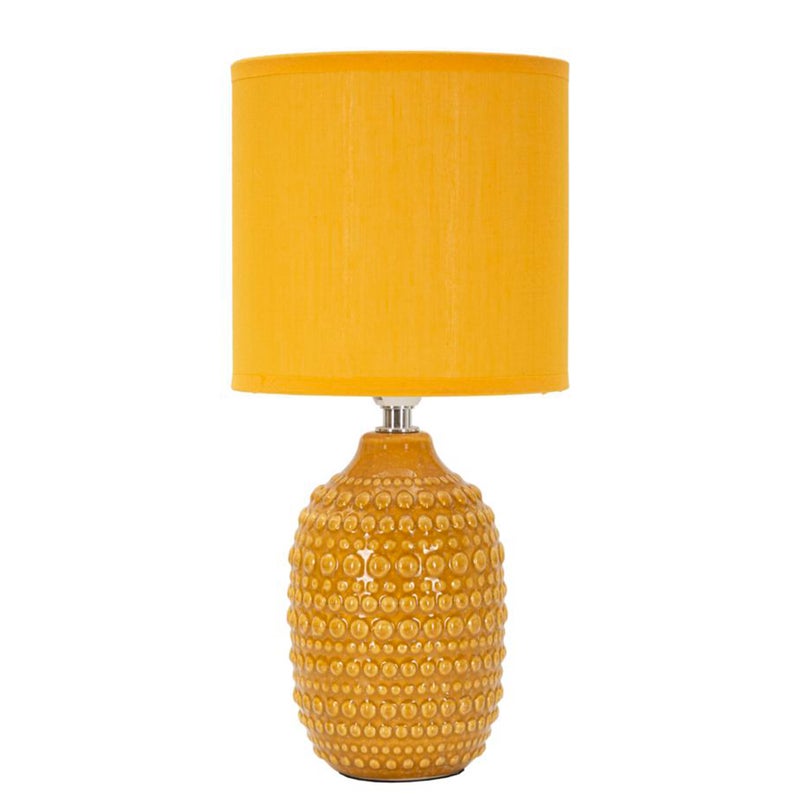 Lampa stołowa Points, ochrowo-żółta