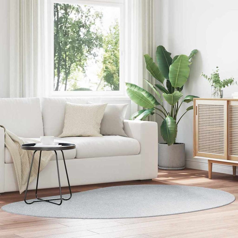 Dywan Szary 140 x 200 cm Poliester vidaXL