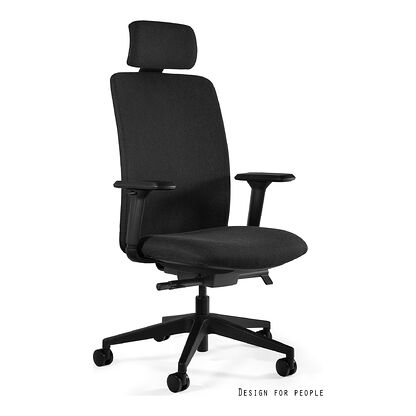 Unique Fotel ergonomiczny ELI Czarny