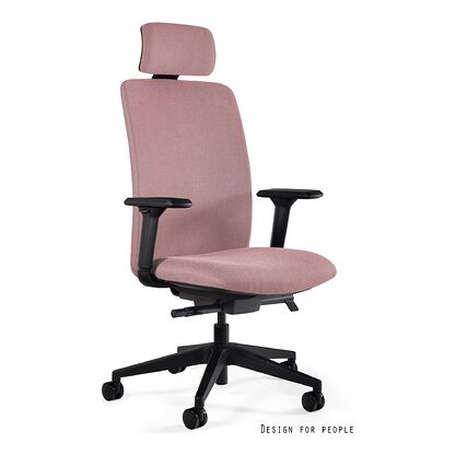 Unique Fotel ergonomiczny ELI Różowy