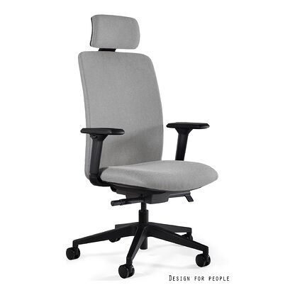 Unique Fotel ergonomiczny ELI Szary jasny