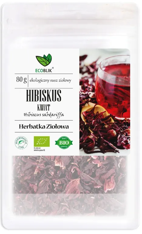 Ecoblik, Hibiskus kwiat EKO 80g, Medicaline