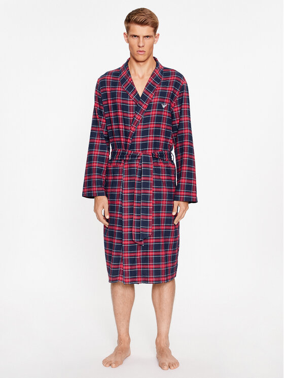 Emporio Armani Underwear Szlafrok 111910 3F599 56136 Granatowy Regular Fit