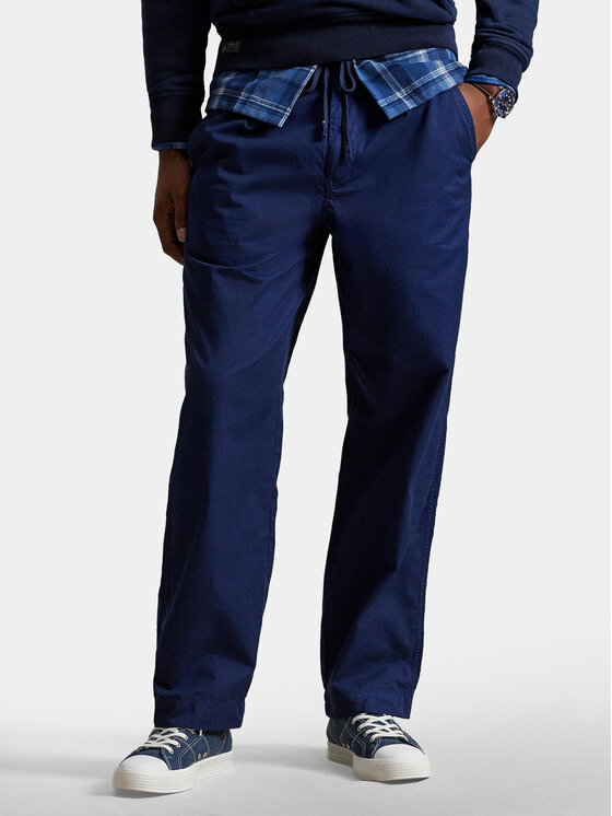 Polo Ralph Lauren Spodnie materiałowe 710P03052001 Granatowy Regular Fit