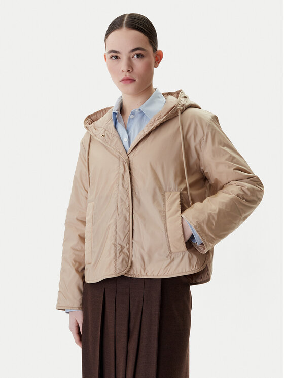 Weekend Max Mara Kurtka przejściowa Agreste 2615481041 Beżowy Regular Fit