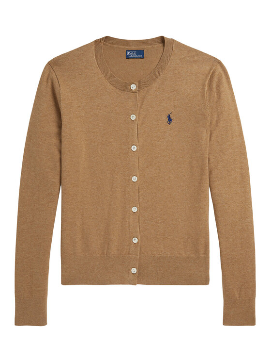 Polo Ralph Lauren Kardigan 211971871007 Beżowy Slim Fit