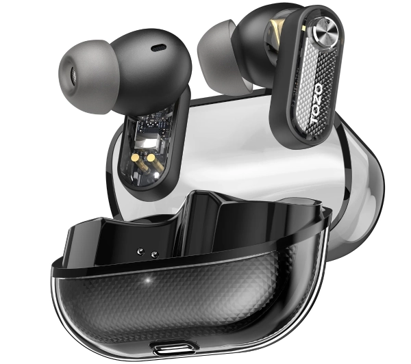 Tozo AeroSound3 Dokanałowe Bluetooth 5.4 Czarny