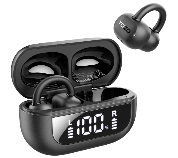 Tozo OpenRhyme Bluetooth 5.4 Czarny