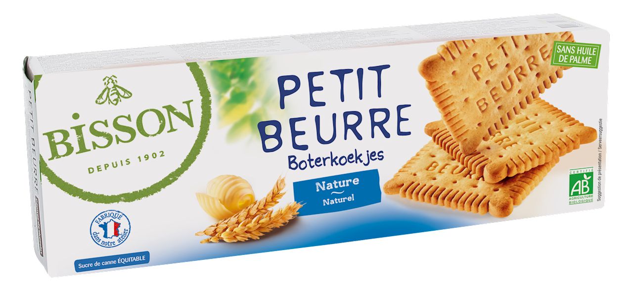 Bisson Herbatniki maślane petit beurre 150 g Bio - żywność