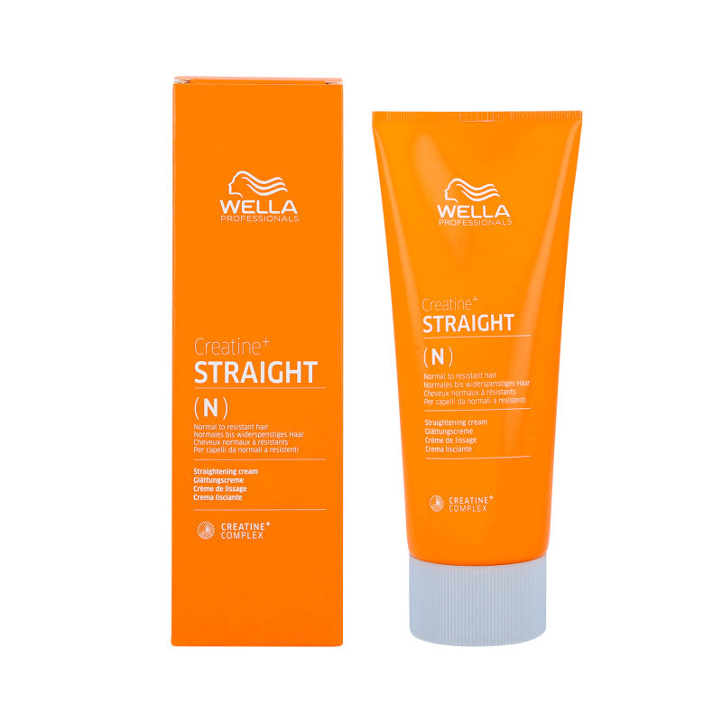 WELLA PROFESSIONALS CREATINE+ STRAIGHT (N) Krem do trwałego prostowania włosów 200ml