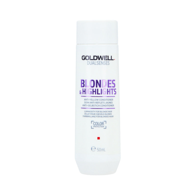 GOLDWELL DUALSENSES BLONDES & HIGHLIGHTS Odżywka do włosów blond neutralizująca niechciane tony 50 ml