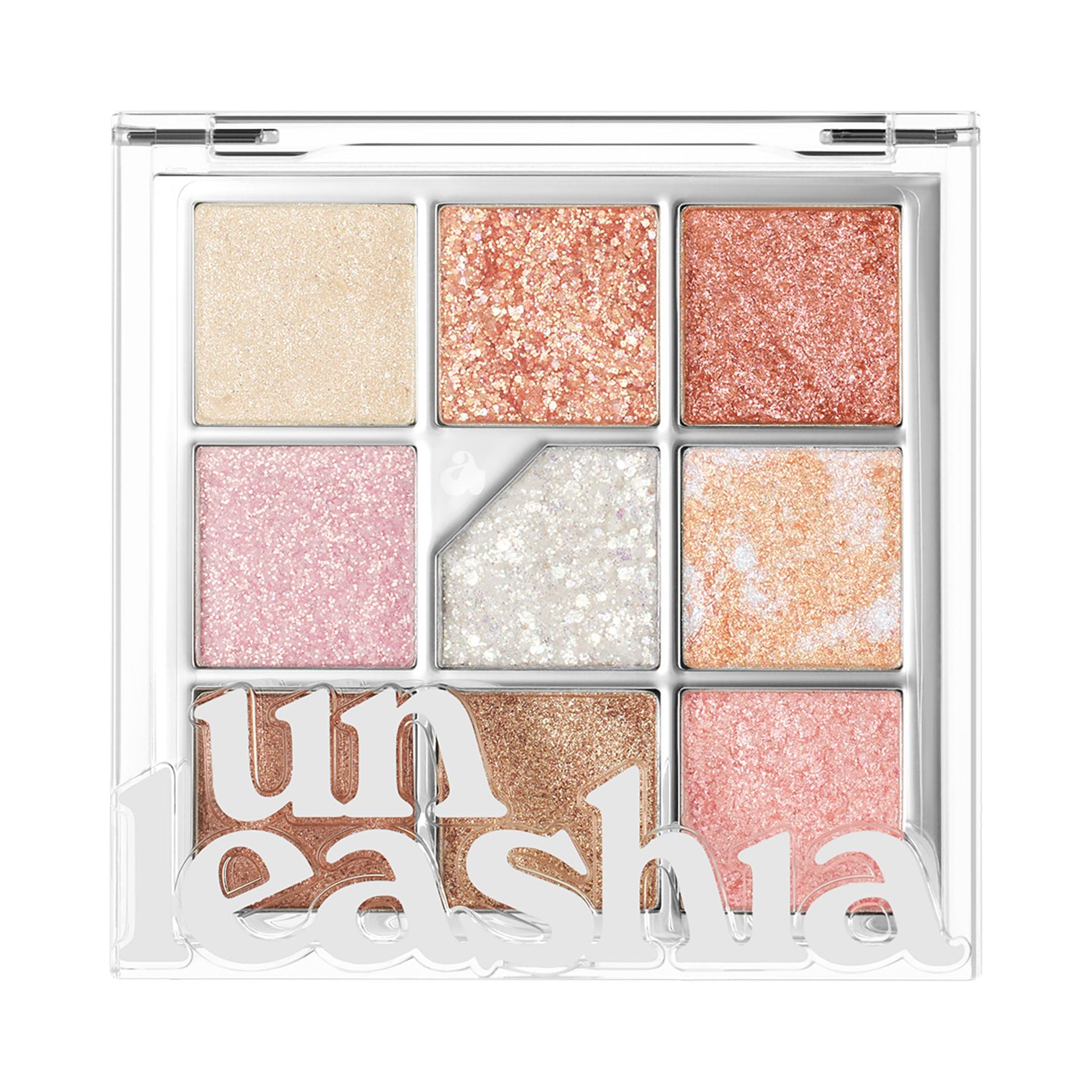 UNLEASHIA GLITTERPEDIA Wegańska paleta cieni do powiek No.1 All of Glitter 6,2 g