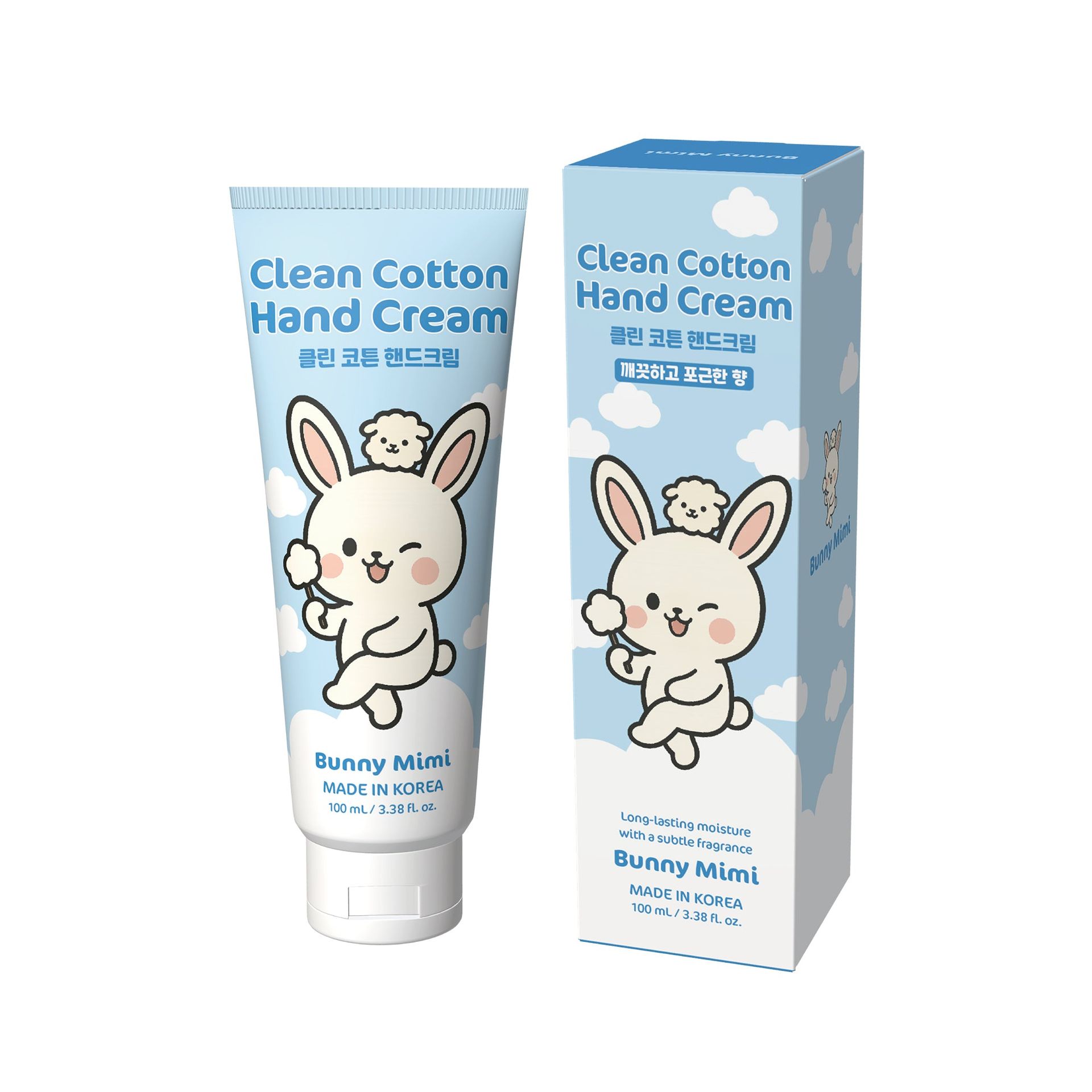 BUNNY MIMI CLEAN COTTON Krem do rąk 100 ml
