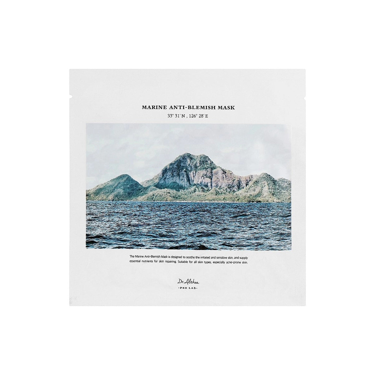 DR. ALTHEA MARINE ANTI-BLEMISH Maska w płachcie o działaniu regenerującym i przeciwstarzeniowym (5 szt.) 135 g