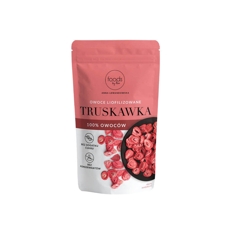 LEVANN FOODS BY ANN Owoce liofilizowane - truskawka 65 g