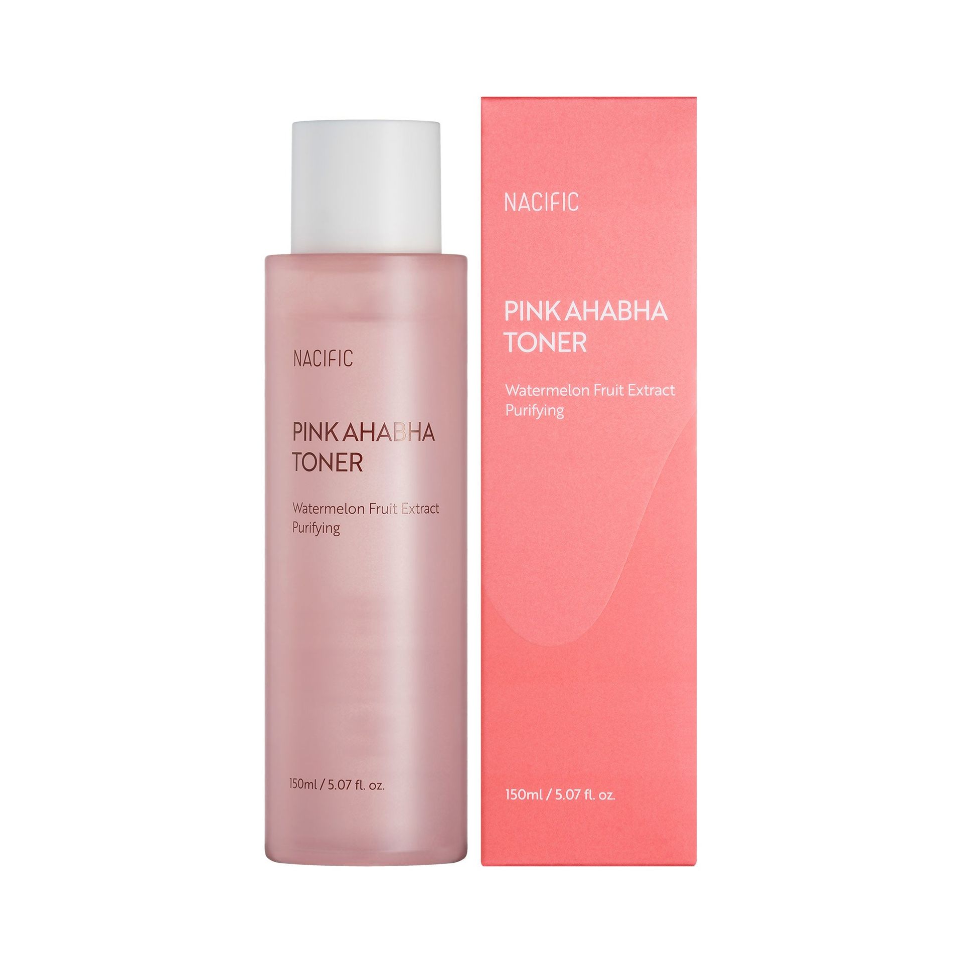 NACIFIC PINK AHABHA TONER Delikatny tonik o działaniu złuszczającym 150 ml