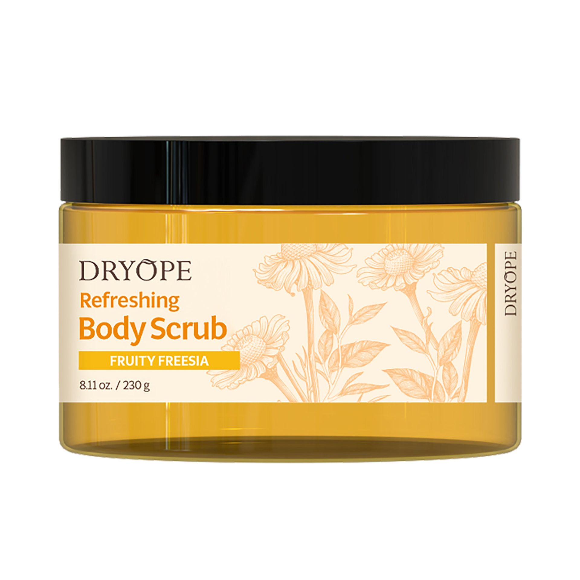 DRYOPE REFRESHING BODY SCRUB Intensywnie odżywiający peeling do ciała Fruity Freesia 230 g