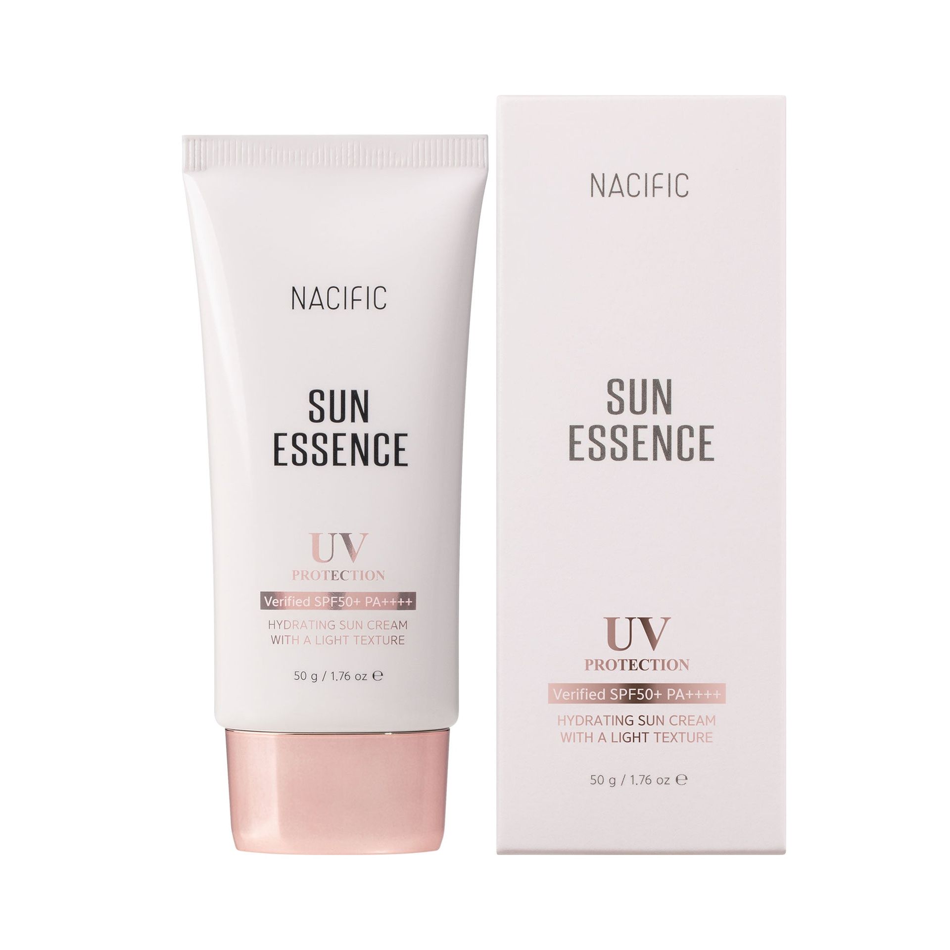 NACIFIC SUN ESSENCE Nawilżający krem przeciwsłoneczny z filtrami SPF50+ i PA++++ 50 ml