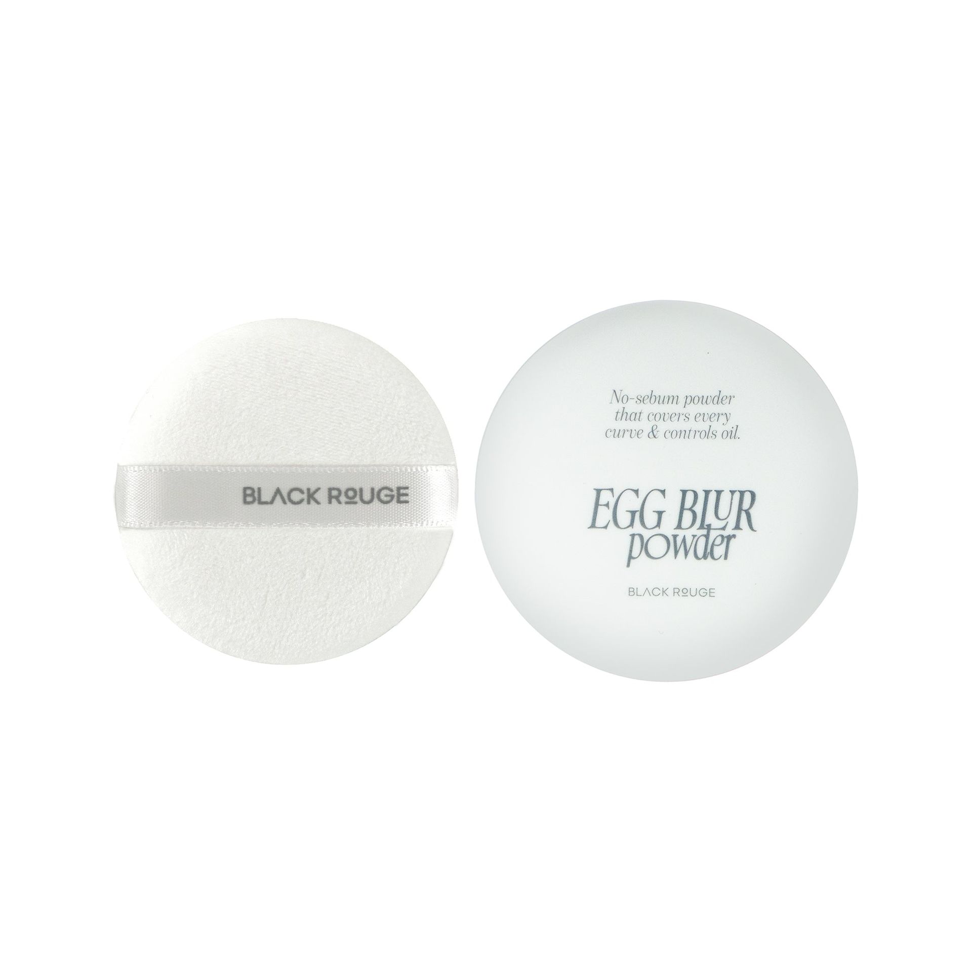 BLACK ROUGE EGG BLUR POWDER Puder do twarzy utrwalający makijaż 5 g