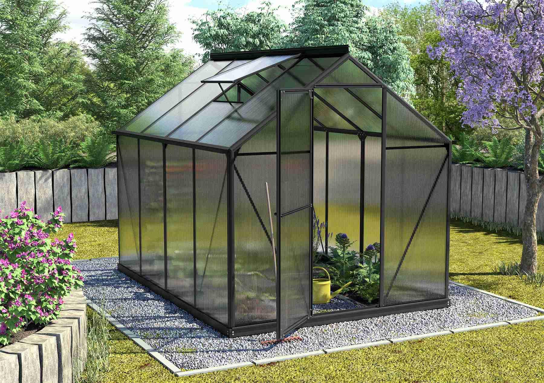 VITAVIA szklarnia TRITON 5000 PC 6 mm czarna LG3670