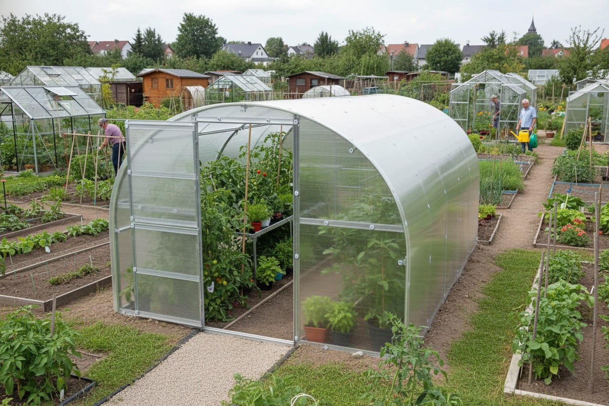 LANITPLAST szklarnia TIBERUS 3x4 m PC 4 mm LG2834