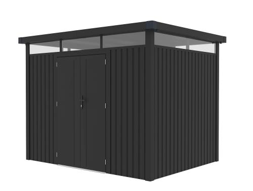 LANITPLAST domek ogrodowy narzędziowy MARBURG 108 ANTRACYT