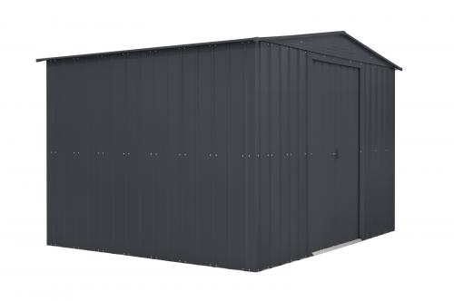 GLOBEL domek ogrodowy narzędziowy 108 ANTRACYT ze świetlikiem