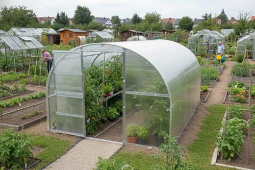 LANITPLAST szklarnia TIBERUS 3x4 m PC 4 mm