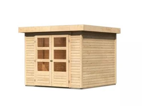 KARIBU dom drewniany ASKOLA 3,5 (77715) natur