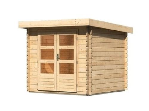 KARIBU dom drewniany BASTRUP 2 (73283) natur