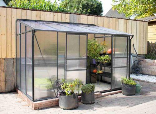 VITAVIA szklarnia IDA 5200 PC 6 mm czarna