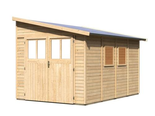 KARIBU dom drewniany BOMLITZ 4 (68863) natur