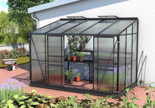 VITAVIA szklarnia IDA 6500 PC 6 mm czarna