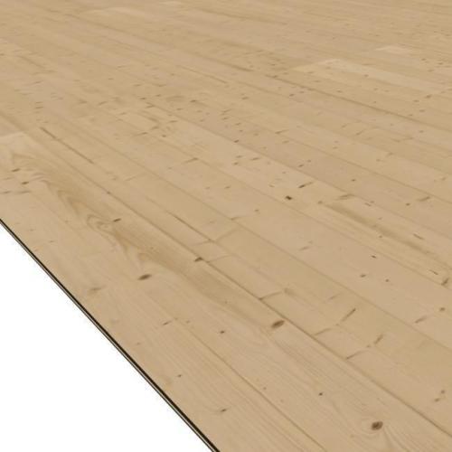 KARIBU podłoga drewniana 2,42 x 2,42 m (77902)
