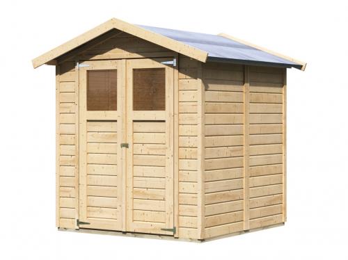 KARIBU dom drewniany DAHME 3 (42562) natur