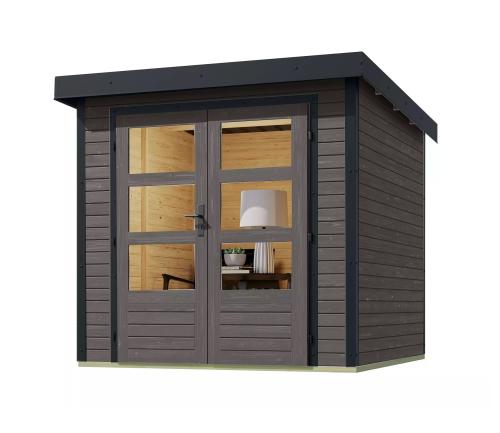 KARIBU dom hybrydowy JUPITER B (93413) terragrau / antracyt