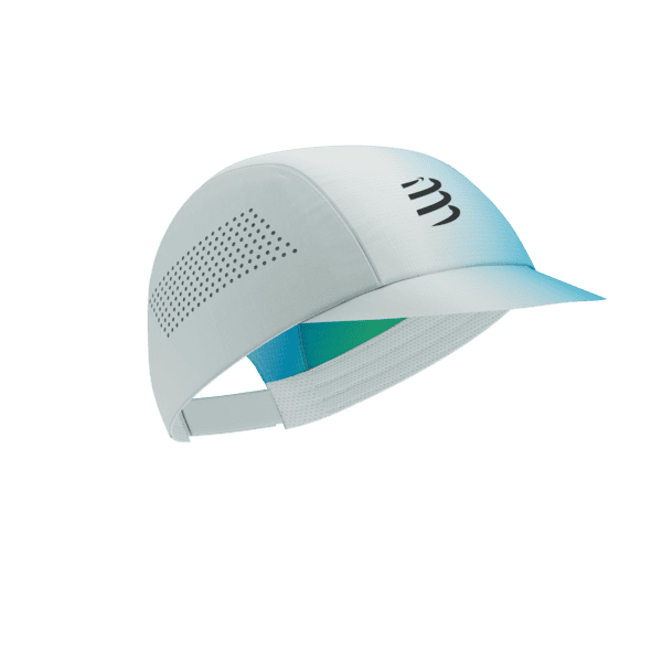 COMPRESSPORT Czapka biegowa PRO RACING CAP star white/blue green