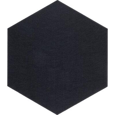 Panel dekoracyjny MULTIDECOR Felly Heksagon 01 40 x 46 cm Czarny (2 szt.)