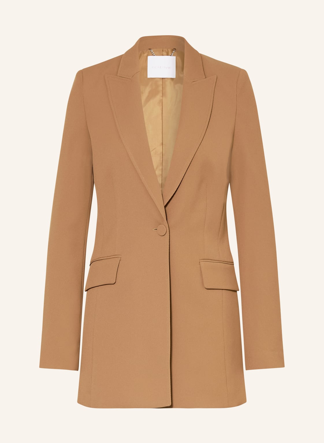 Rich & Royal Długa Marynarka braun