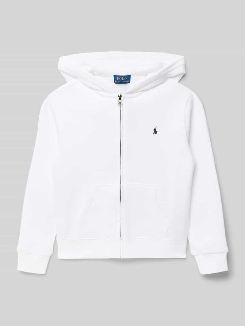 Bluza rozpinana o kroju regular fit z mieszanki bawełny