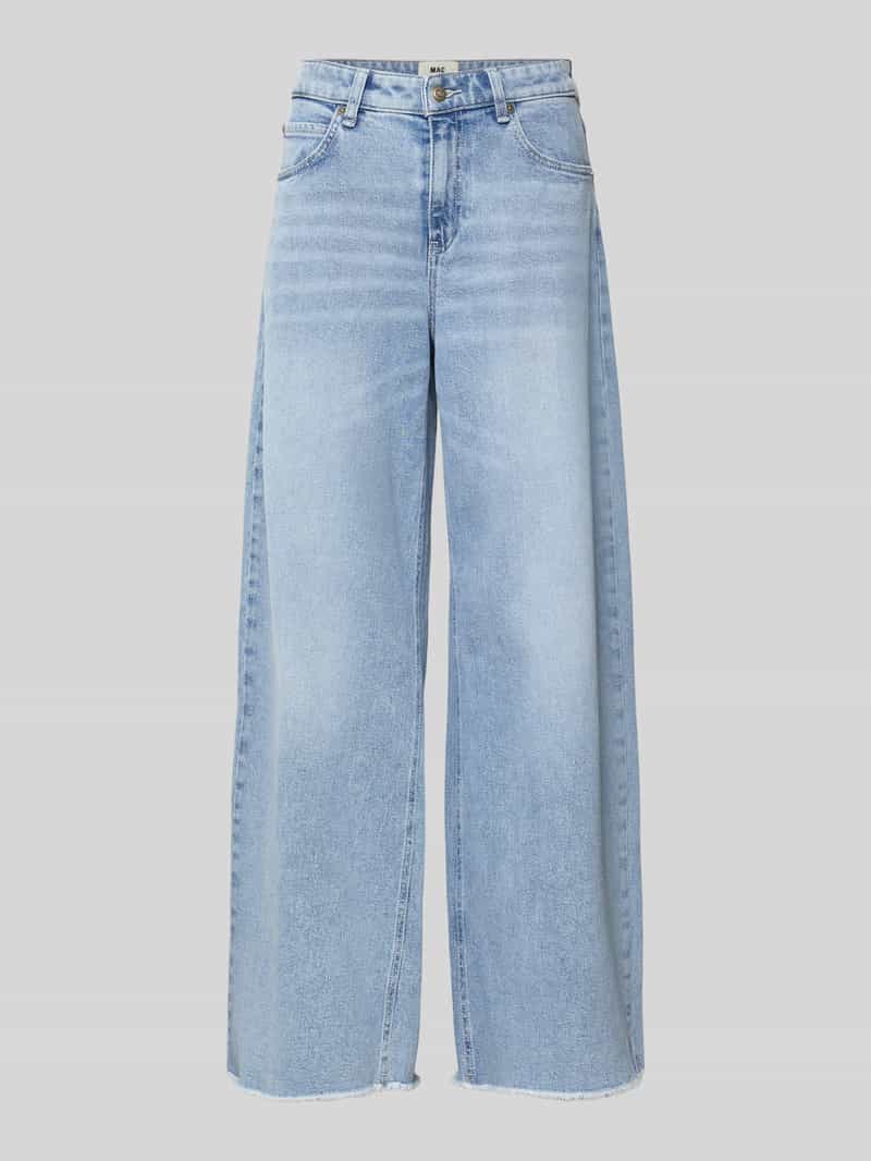 Jeansy o luźnym kroju z mieszanki bawełny model ‘Nevada’