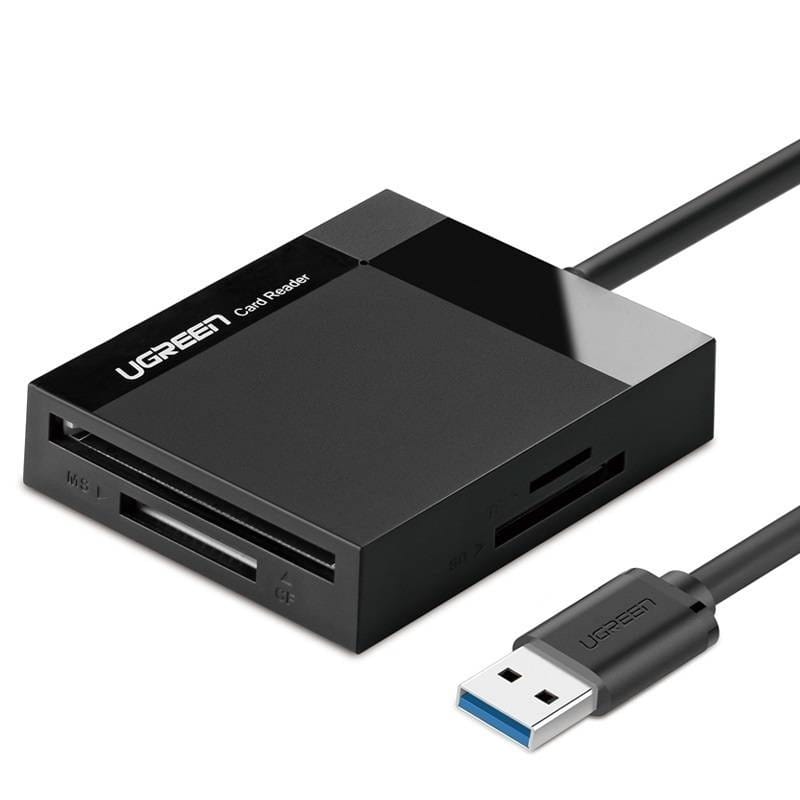 UGREEN CR125 USB 3.0 0.5m czarny 30333B