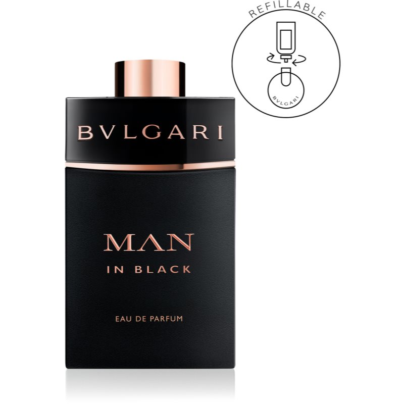 BVLGARI Bvlgari Man In Black woda perfumowana flakon napełnialny dla mężczyzn 150 ml