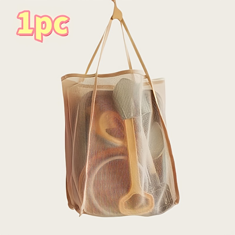 TEMU Jedna ekstra duża torba plażowa, wykonana z składanego poliestru z wzmocnionymi uchwytami i wysokiej jakości powłoką, idealna do przechowywania