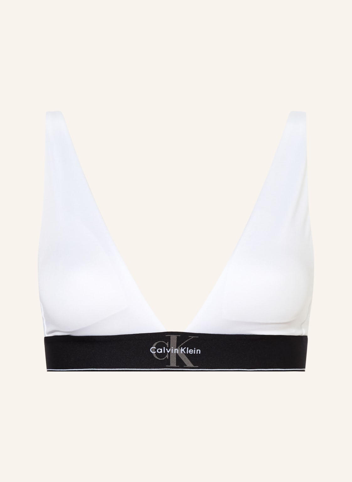 Calvin Klein Biustonosz Trójkątny weiss