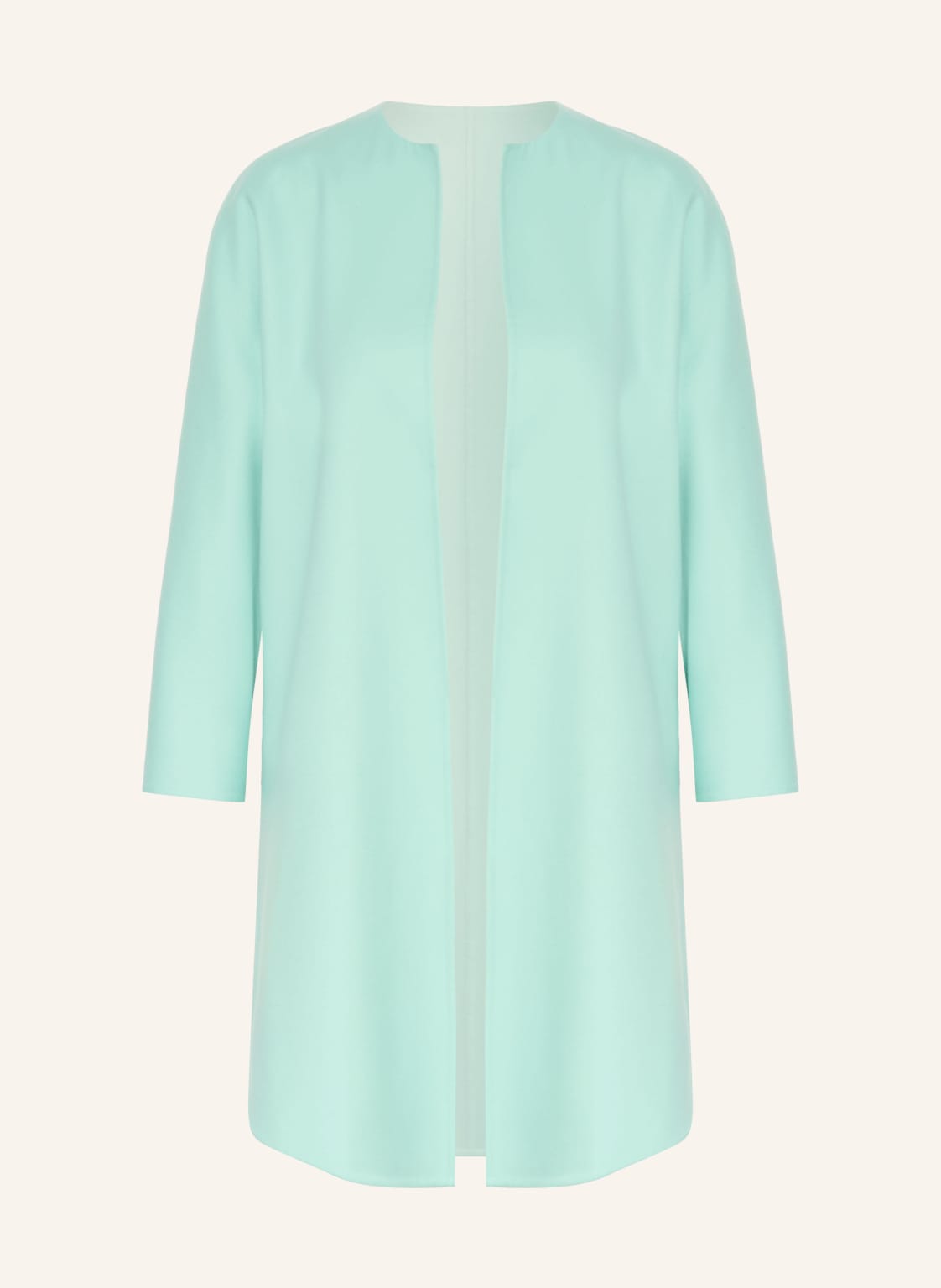 Manzoni 24 Płaszcz Wełniany blau